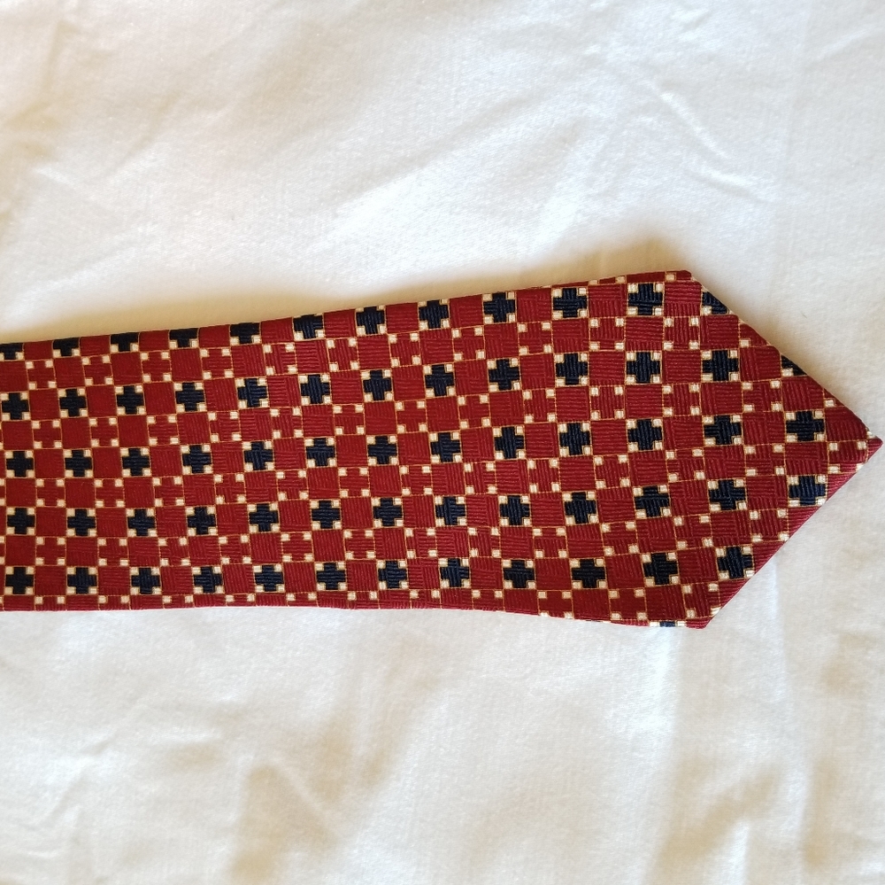 🌿Bill Blass Neo Silk Pattern Neck Tie